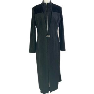 Vintage Clasp Top Coat with Inner Crop Zip